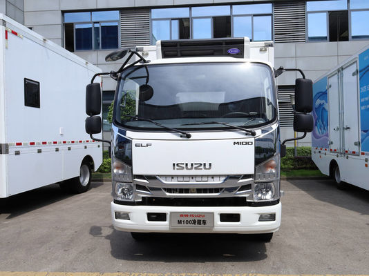 M100 Truk Pendinginan QINGLING Untuk Makanan Daging Ikan Transportasi Freezer Carrier Citimax 500+ Unit pendingin