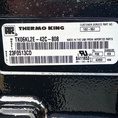Thermo King Parts 1020951 Kompresor Scroll 6hp Dengan Sensor Suhu Ut800/Ut1200 Untuk Refrigerator Truk