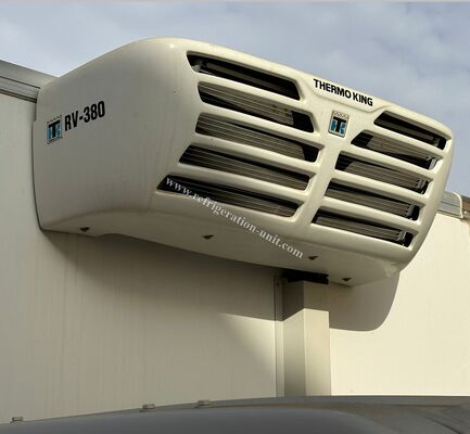 Isuzu 100p Jepang Brand Truck chassis dengan panjang 4,1 meter kotak pendingin dengan unit pendingin THERMO KING RV380V 4X2 Mini 3tons 2 Ton Freezer Pendingin Truck