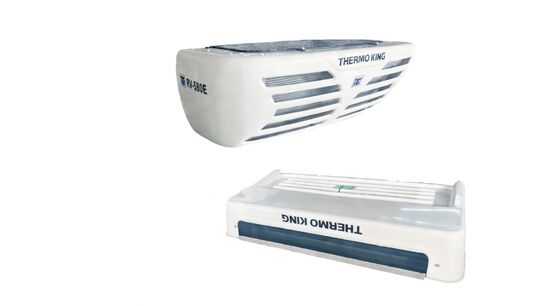 Unit Pendingin Truk Thermo King RV580E Ganti C450 dengan Sistem Siaga 24V DC, Pencairan Gas Panas, dan Ringan