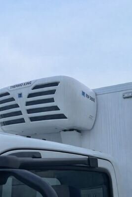 Unit Pendingin Truk Thermo King RV580E Ganti C450 dengan Sistem Siaga 24V DC, Pencairan Gas Panas, dan Ringan
