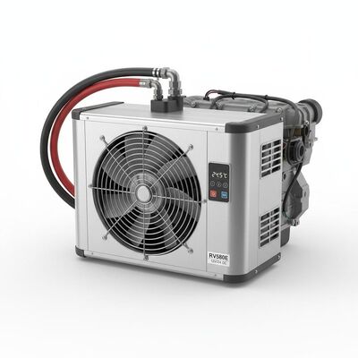 Unit Pendingin Truk Thermo King RV580E Ganti C450 dengan Sistem Siaga 24V DC, Pencairan Gas Panas, dan Ringan