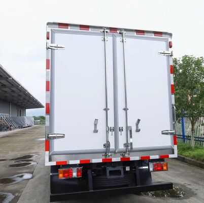 ISUZU QINGLING 600P 6 roda 3 ton Van pendingin dengan unit pendingin THERMO KING model RV380