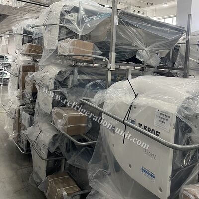 Unit pendingin THERMO KING T-580E 50, hanya untuk pendinginan segar menggunakan kompresor TK16 mesin TK374