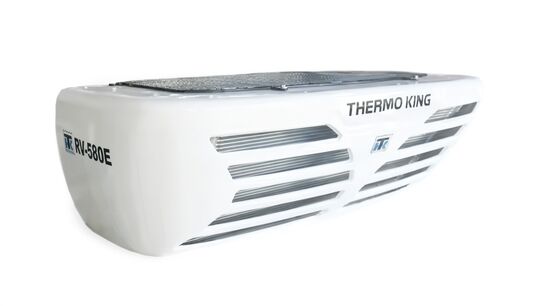 Unit Pendingin Truk Thermo King RV580E Ganti C450 dengan Sistem Siaga 24V DC, Pencairan Gas Panas, dan Ringan
