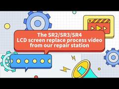 Layar LCD SR2 SR3 SR4 untuk pengontrol unit trailer THERMO KING menggantikan video operasi