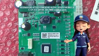 4E03661G02/ 673323 MODUL UTAMA THERMO KING CAN-EU 24VDC RV780II suku cadang asli